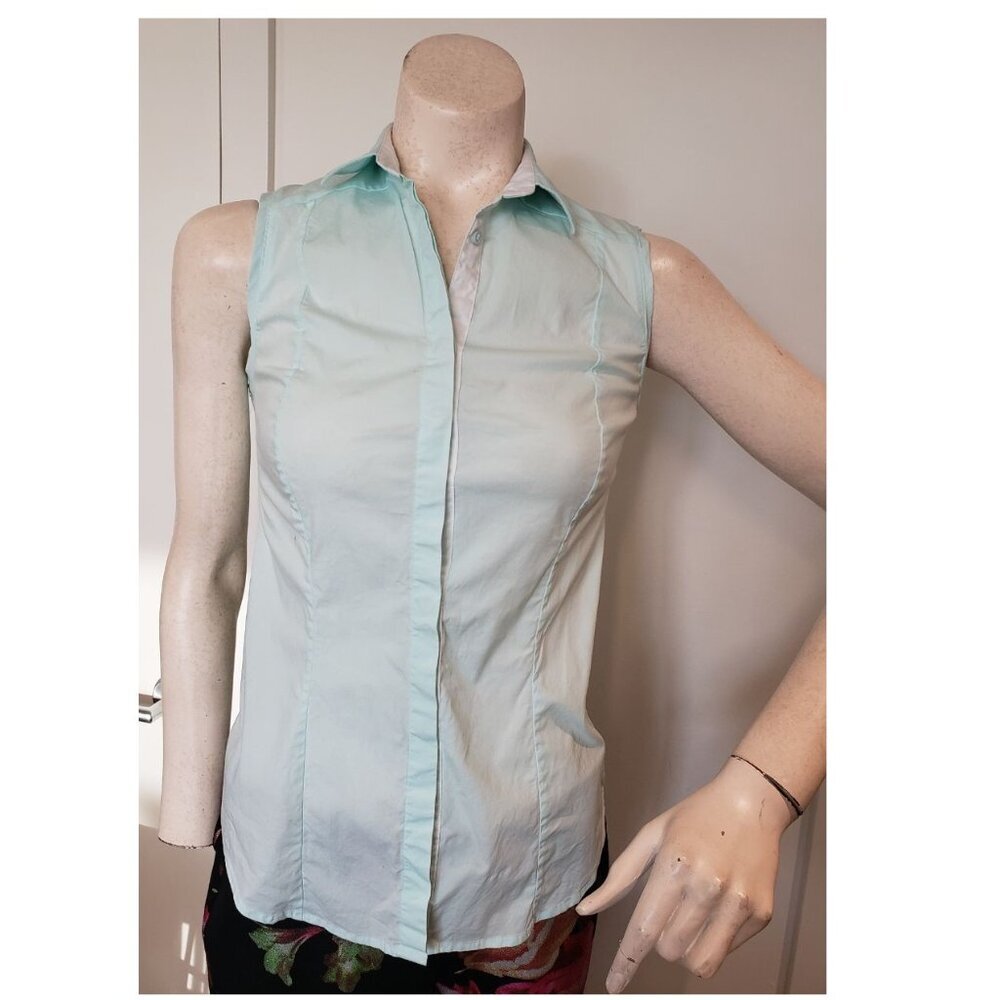 RW&CO Button-Up Tank Top  Blouse XS LIKE NEW